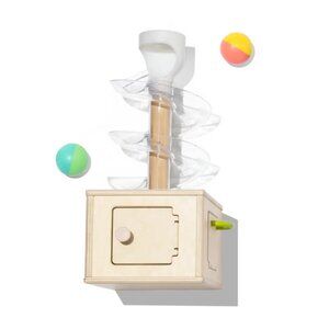 Lovevery Slide and Seek Ball Run from the Babbler Play Kit